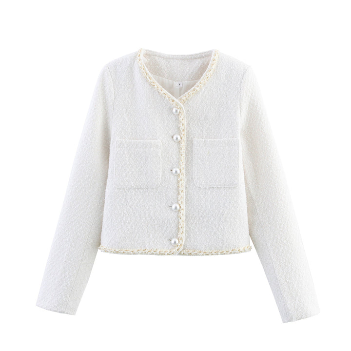 Dame elegant dobbeltradet jakke Stilla