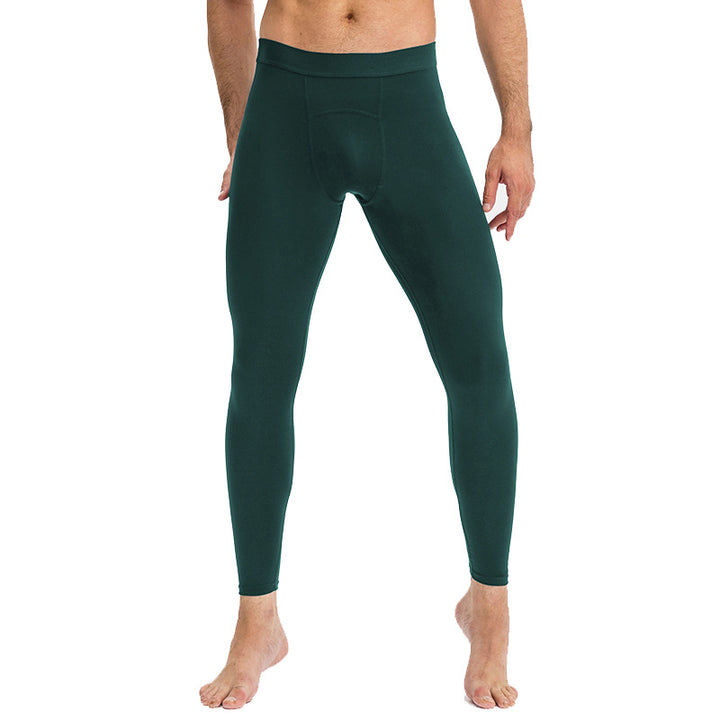 Herrer kompressions leggings med fugtregulerende teknologi og ergonomisk snit Stilla