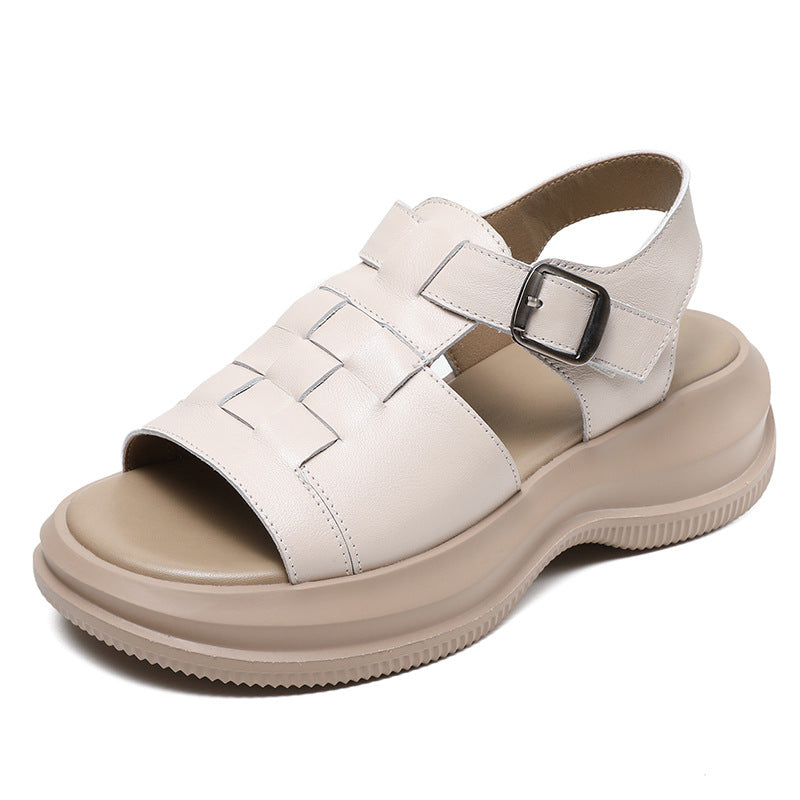 Herrer Contemporary Woven Slide Sandaler Stilla