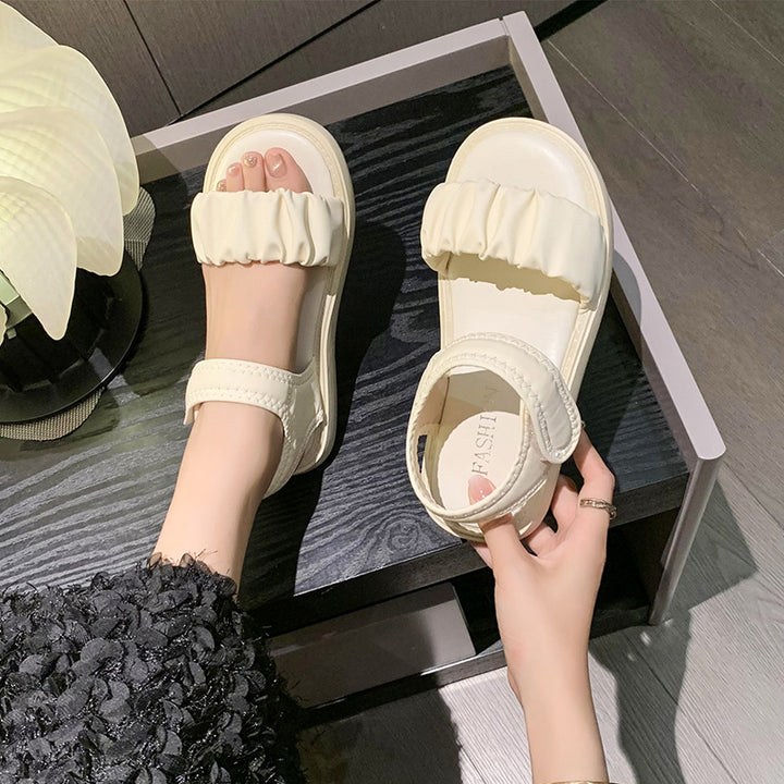 Dame sandaler med justerbart remdesign og blød polstring Stilla