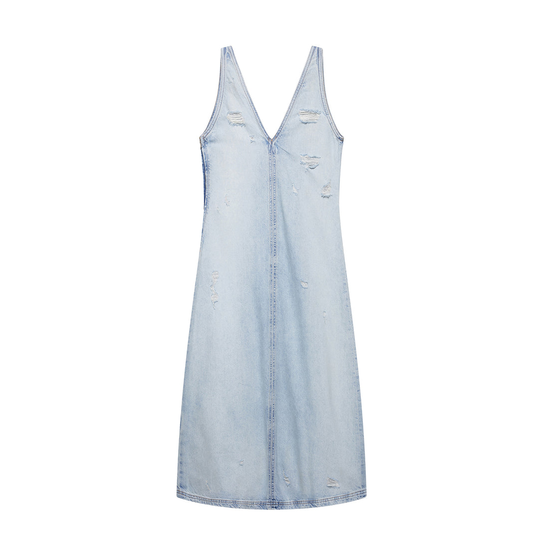 Femme Denim Slip Kjole Stilla