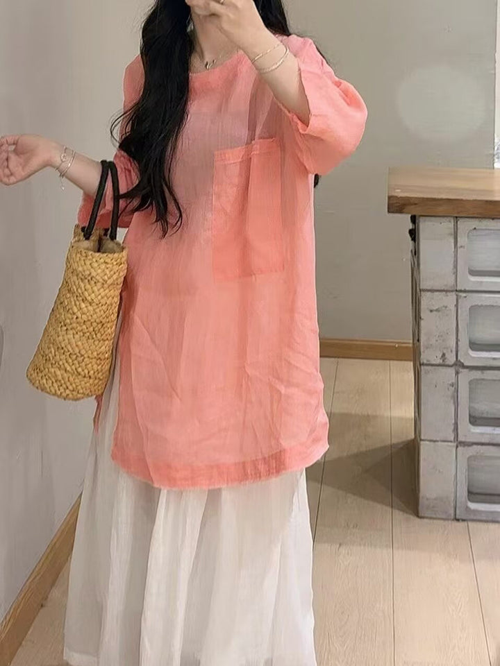 Femme Breezy Oversized Tunika-Top Stilla