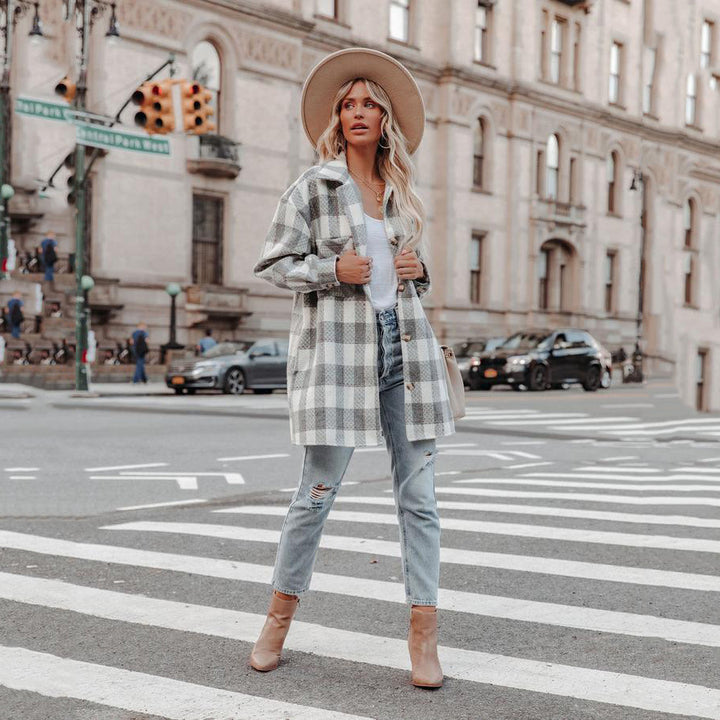 Dame Ternet Oversized-Skjorte Stilla