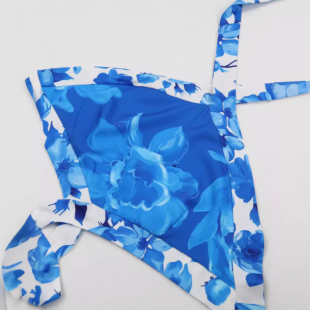 Dame Maxikjole med legende cut-out-design og voluminøs skirt Stilla