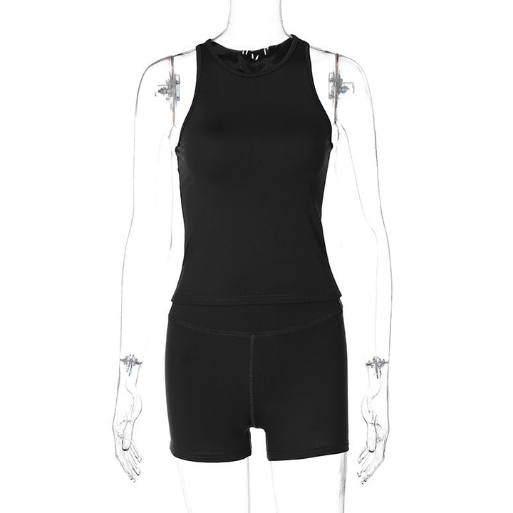 Dame Sports-Overskirt-Set med højtstående top og komfortabel pasform Stilla