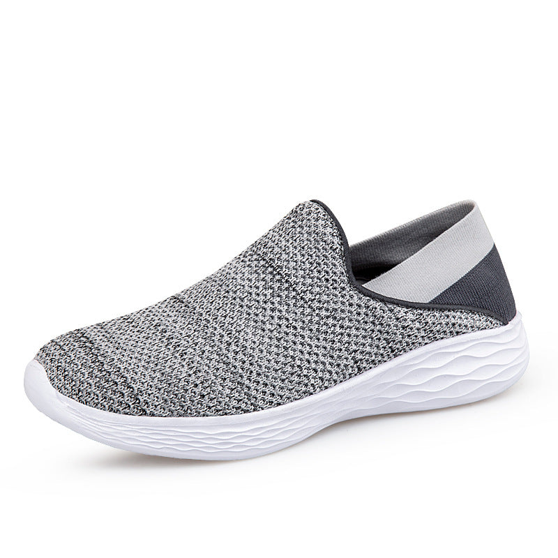 Herre Slip-On Åndbare Walking Sneakers Stilla