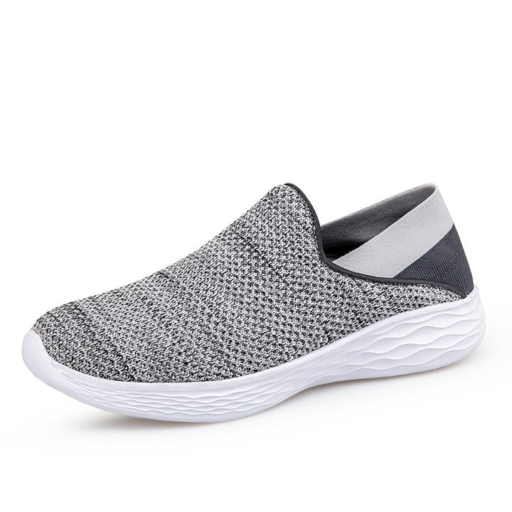 Herre Slip-On Åndbare Walking Sneakers Stilla