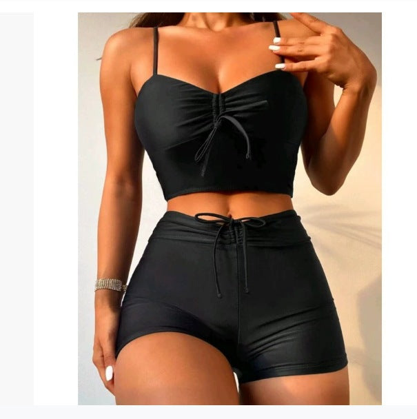 Femme Høj taljeret Sporty Crop Set Stilla