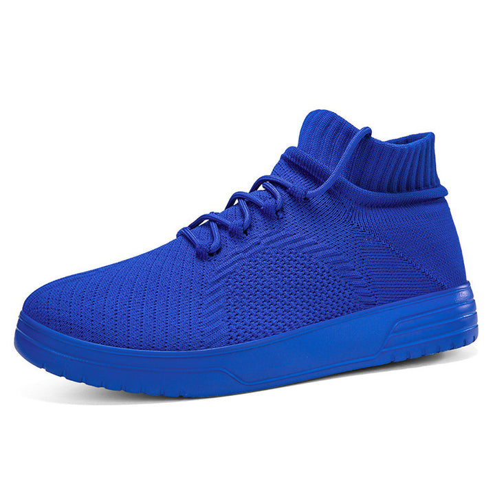 Herrer High-Top Strik Fritid Sneakers Stilla