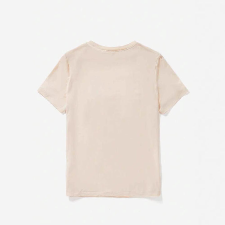 Dame T-shirt med trendy dyremotiv og høj kvalitet broderi Stilla