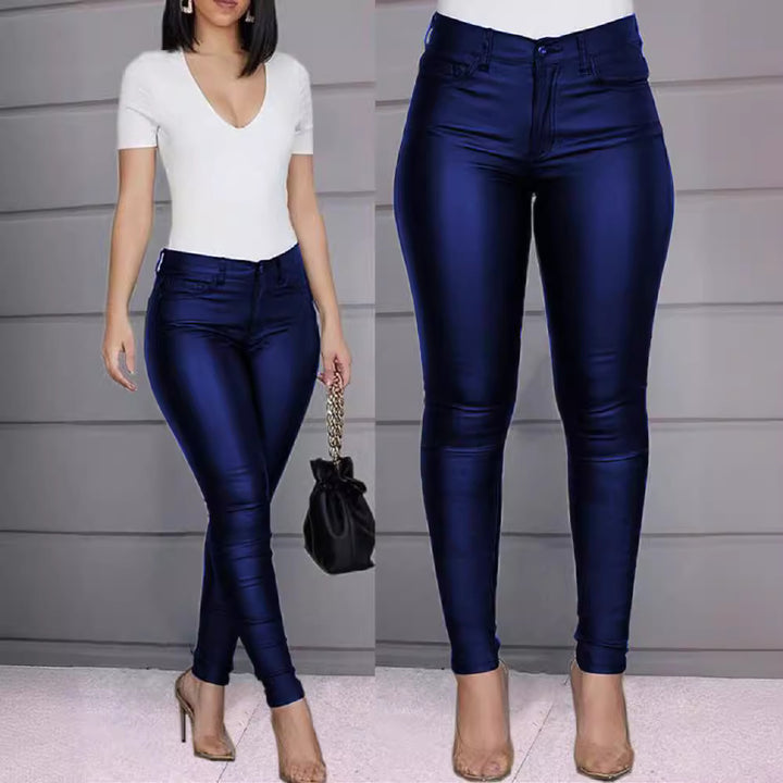 Dame Højformat Skinny Jeans Stilla