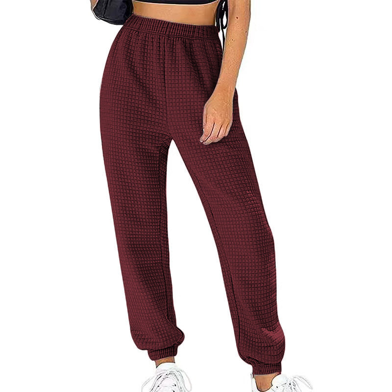 Dame struktureret loungewear-bukser Stilla