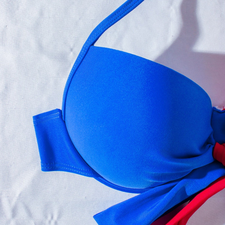 Dame højtaljet bikini med legende knude-design Skovae