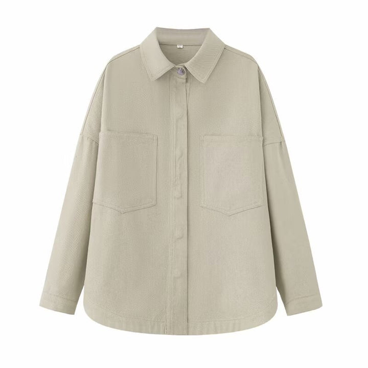 Femme Oversized Denim Utility Jakke Stilla