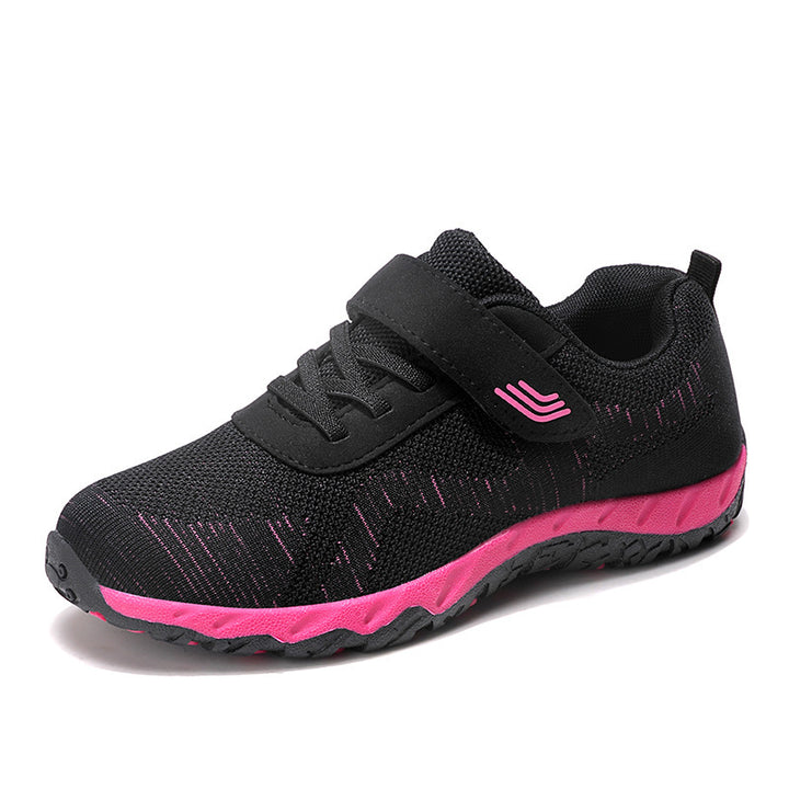 Dame Alsidige Komfort Sport Sneakers med justerbar rem Stilla
