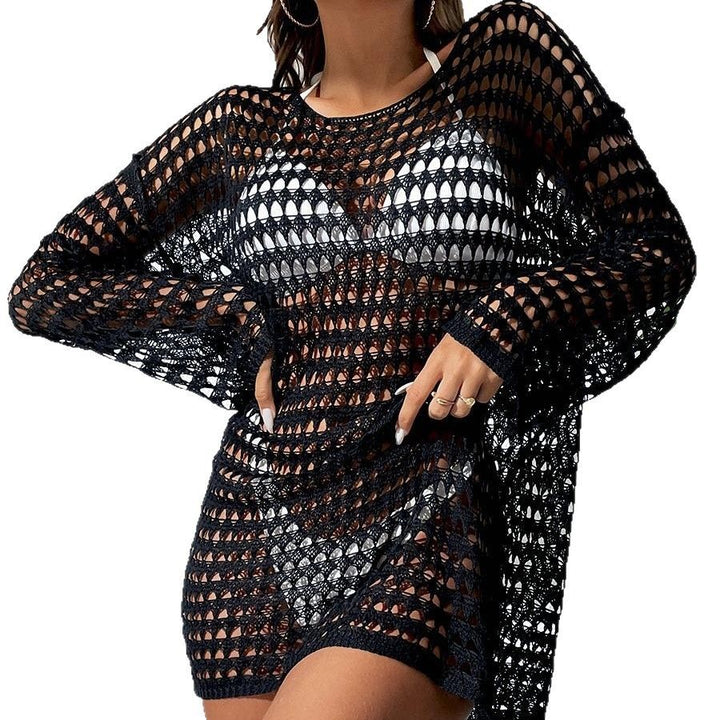 Damer Hækle Bade Cover-Up Tunika Stilla 1750920298