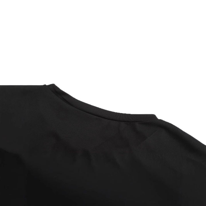 Dame Crop-T-Shirt med motiverende tekst Skovae