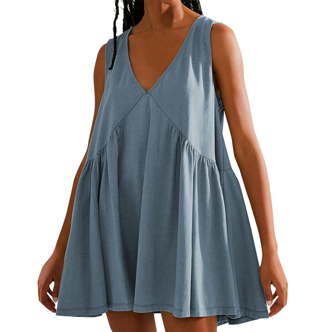 Femme Flowing A-Line Mini Kjole Stilla
