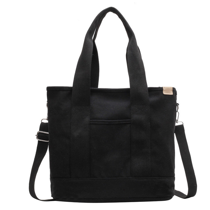 Femme Multifunktionel Canvas Transporttaske Stilla