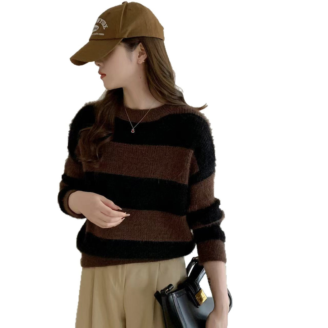 Kvinder stripe kram genser Stilla