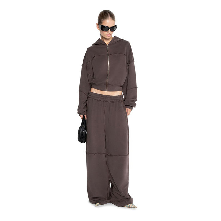 Dame Sporty two-piece with hood and loose fit Stilla