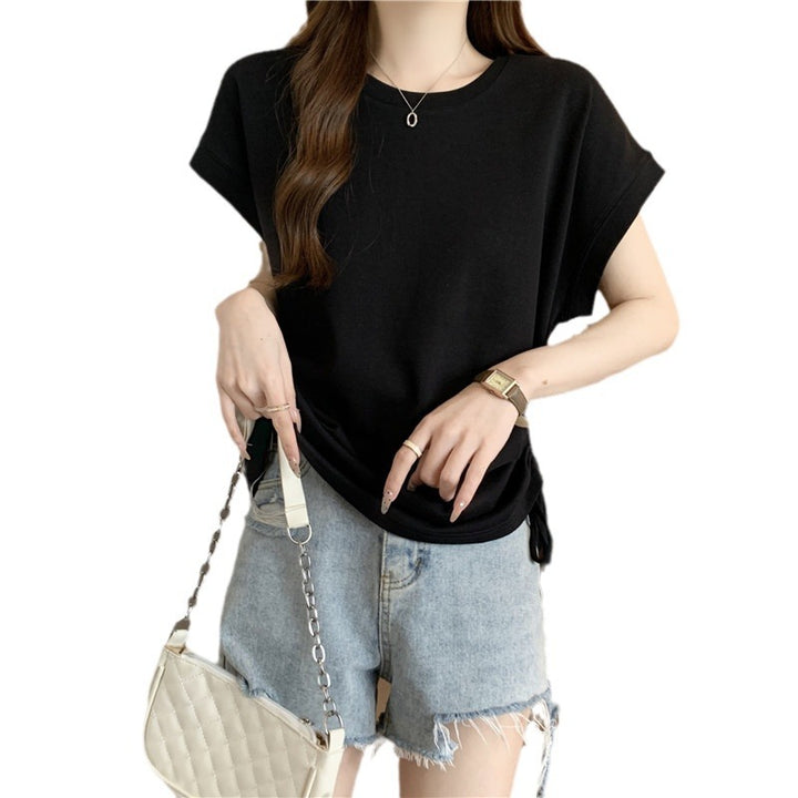 Femme Afslappet Fit Knot Tee Stilla