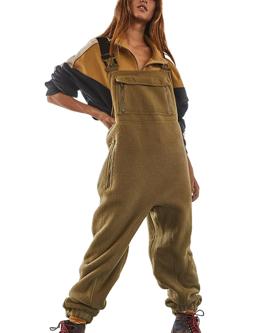 Femme Fleece Utility Bukseoveralls Stilla