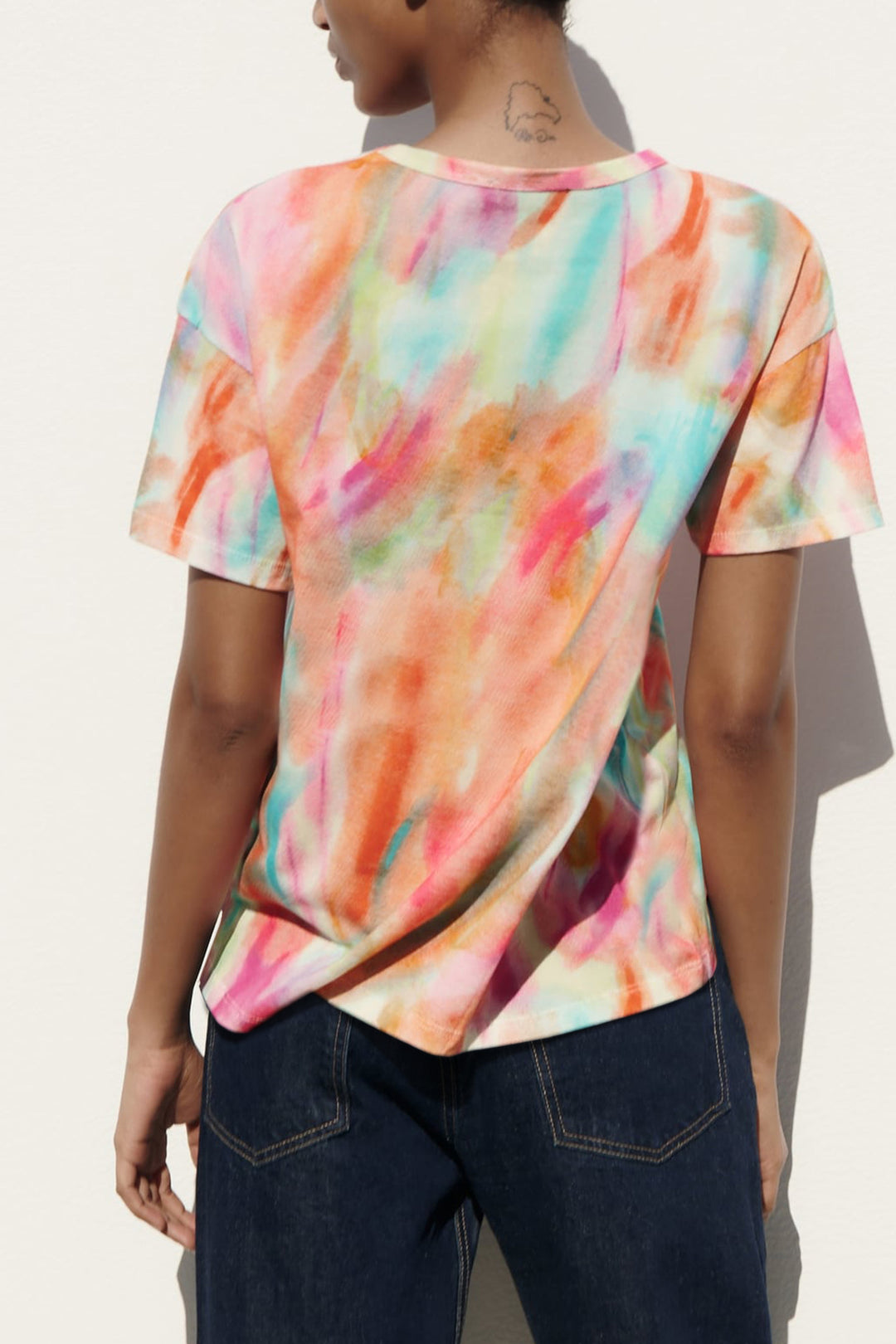 Dame Kunstnerisk designet T-Shirt Stilla