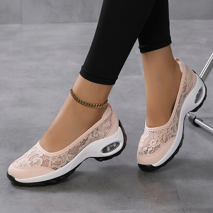 Dame Åndbare Spids Slip-On Sneakers Stilla