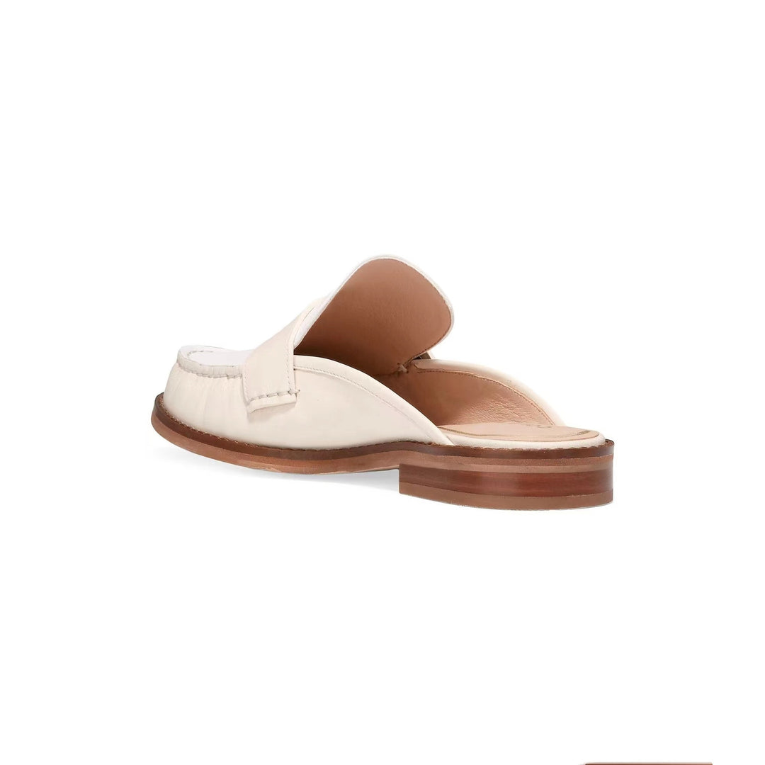 Dame Slip-On Læder Mules med komfortabel polstring Stilla