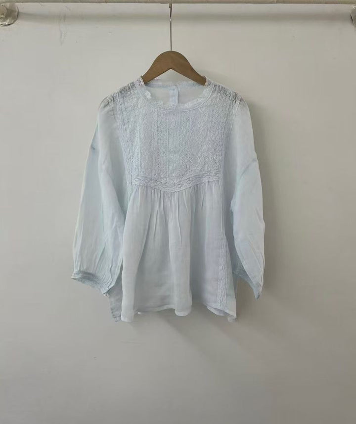 Femme Delicate Spidset Bluse Stilla