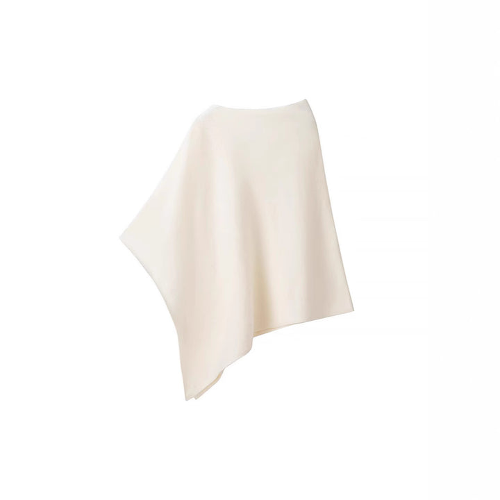 Dame Poncho i blød, kvalitetsmateriale med elegant snit Stilla