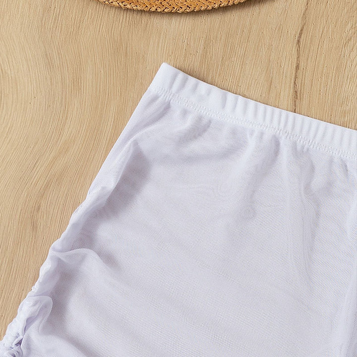 Dame Sportlige Shorts med Rynker
