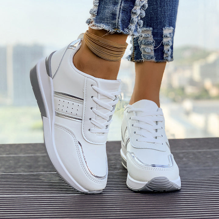 Dame mode Sneakers i sporty-elegant design med åndbart overmateriale Stilla
