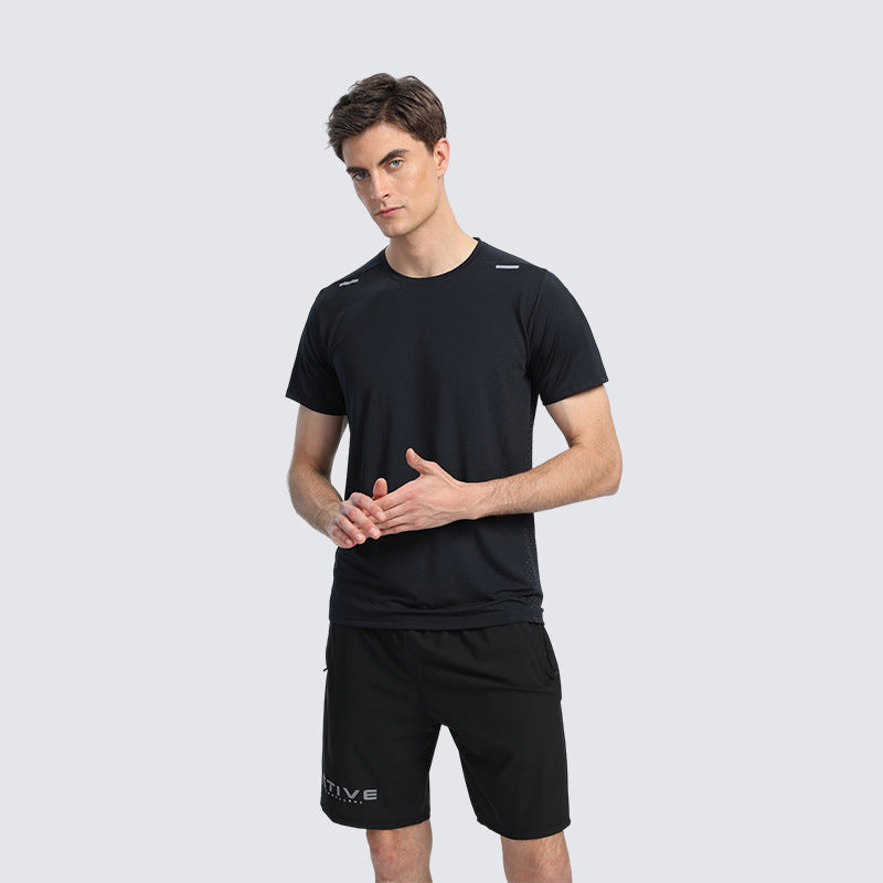 Herrer sports-T-shirt med åndbare egenskaber og regulerende fugtighedskontrol Stilla