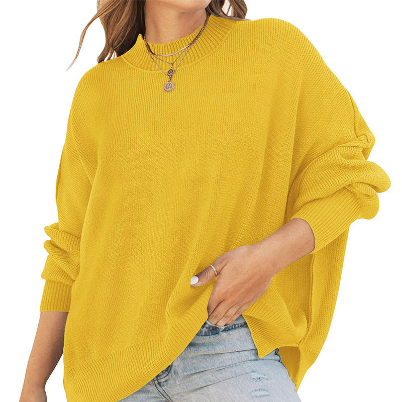 Kvinder casual sweater med oversized pasform og ribbet mønster Stilla