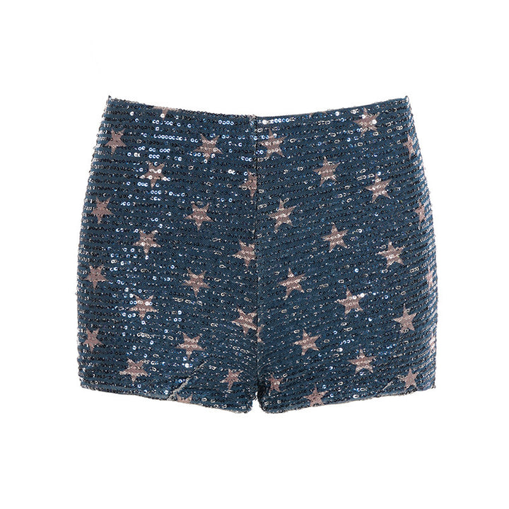 Dame Glitrende Stjerne-Shorts Skovae