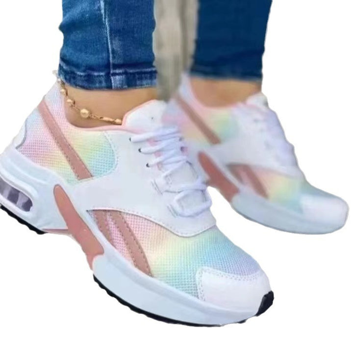 Dame Sporty Sneakers med åndbart mesh-overflade og dæmpende sål Stilla