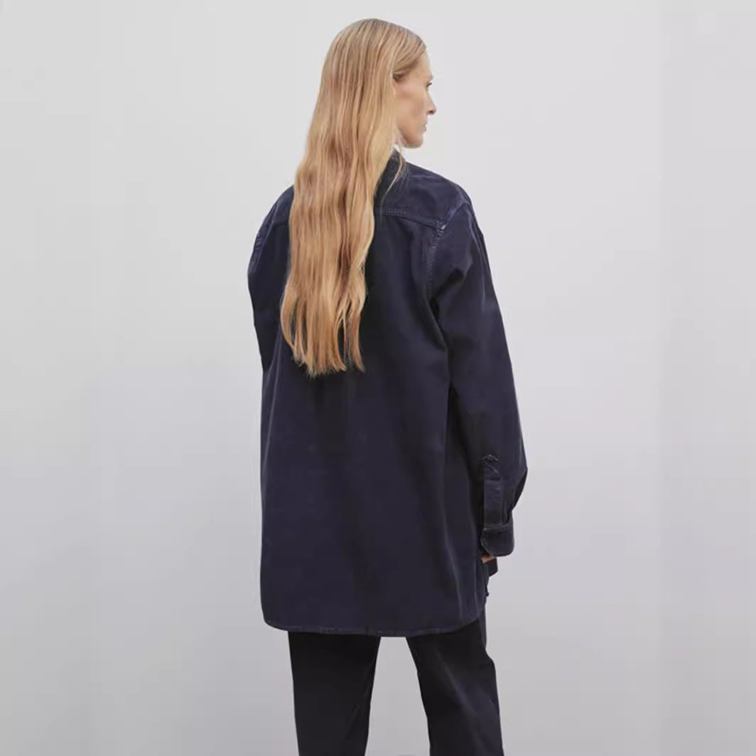 Kvinders Bomuldsbluse Stilla