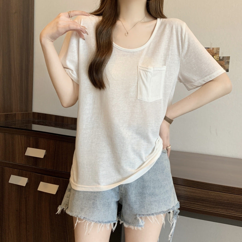 Femme Relaxed Fit Lomme T-Shirt Stilla