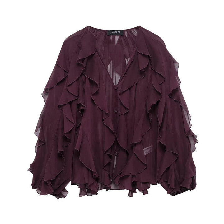 Stilla | Lagdelte-top design Niche lagdelt lang skjorte