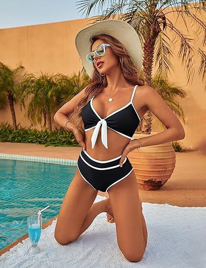 Dame bikinisæt med elegant design Stilla