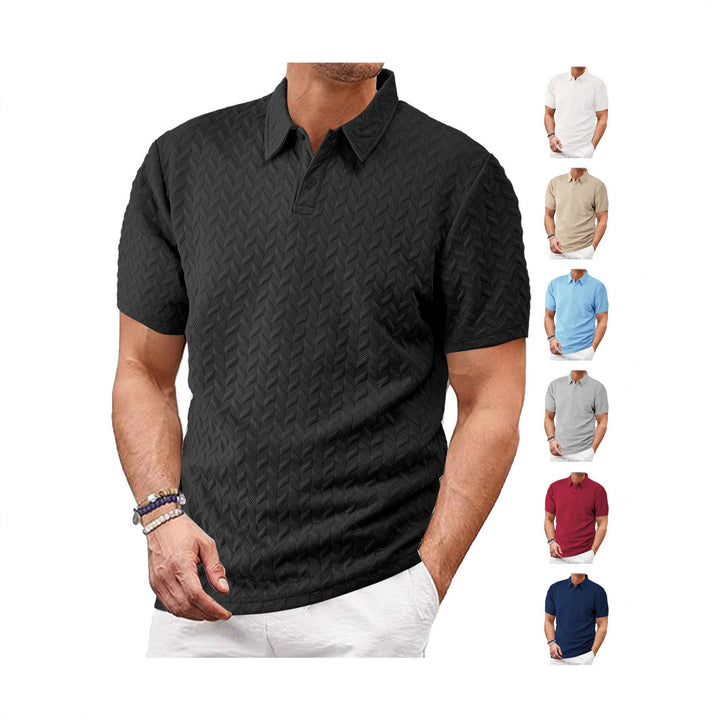 Herrer fritids polo og shorts sæt Stilla