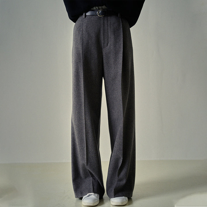 Dame elegante brede habitbukser Stilla