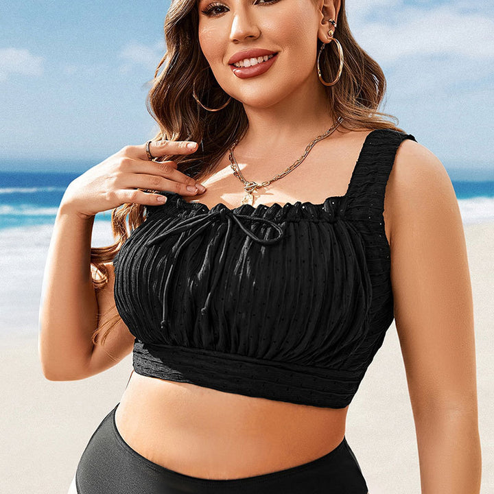 Dame Crop-Top Badedragt Skovae