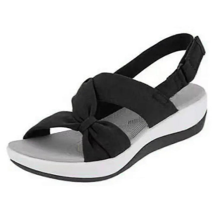 Dame Komfortable Sandaler med elegant knude-design Stilla