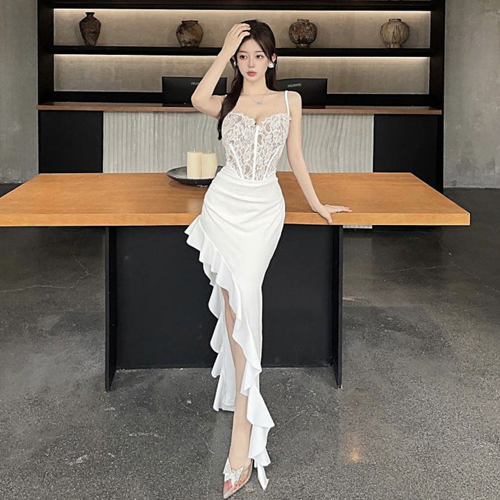 Stilla | Spids Design Bodycon Spaghetti Strop Kjole