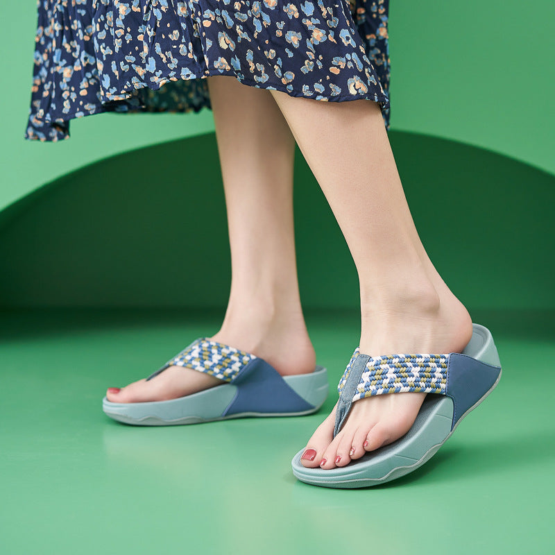 Dame Komfortable Flip-Flops med ergonomisk sål Stilla