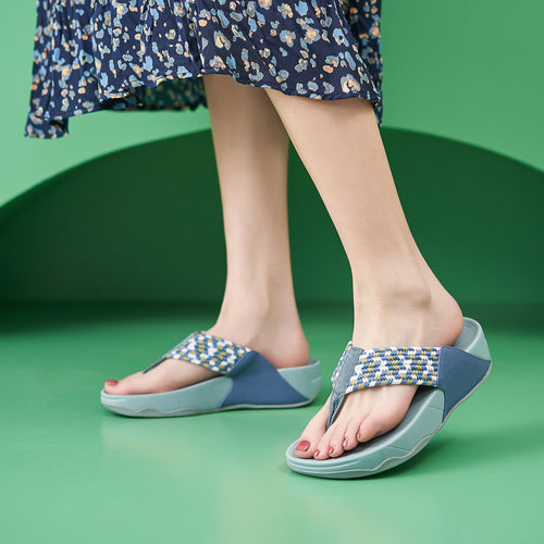 Dame Komfortable Flip-Flops med ergonomisk sål Stilla