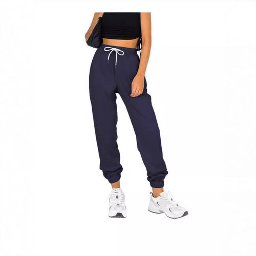 Kvinder Komfortable Afslappede Fit Joggingbukser med Elastisk Liv og Praktiske Lommer Skovae